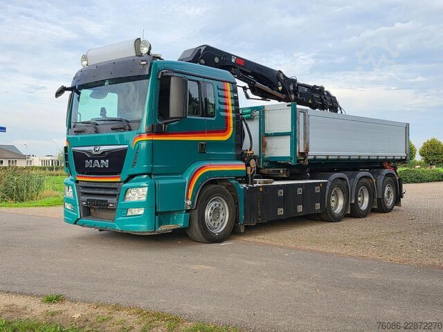 Cable system MAN TGS 35.500 8x4 KRAAN/CONTAINER/KIPPER!! AFSTAND...