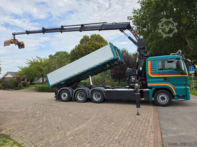 Cable system MAN TGS 35.500 8x4 KRAAN/CONTAINER/KIPPER!! AFSTAND...