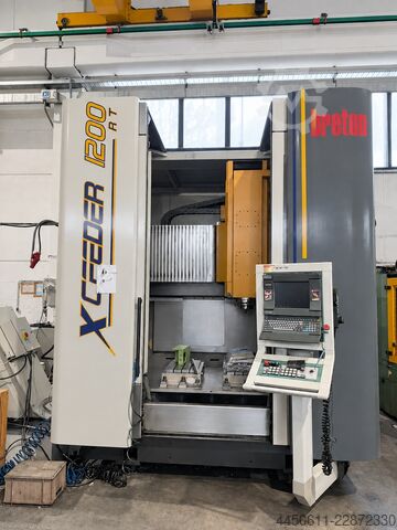 Vertical machining center Breton XCeeder 1200 RT