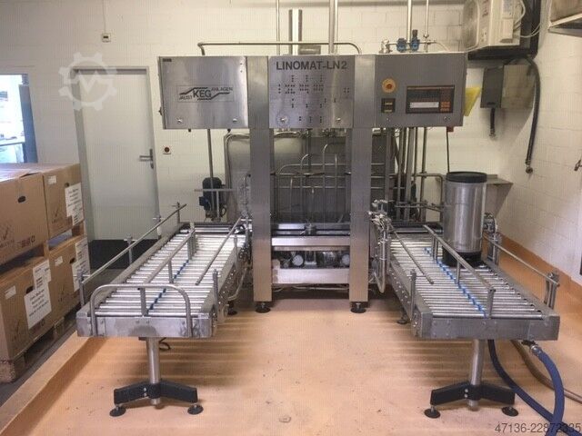 KEG filler (cleaning-filling) Jaust KEG Anlagen Linomat LN2-S