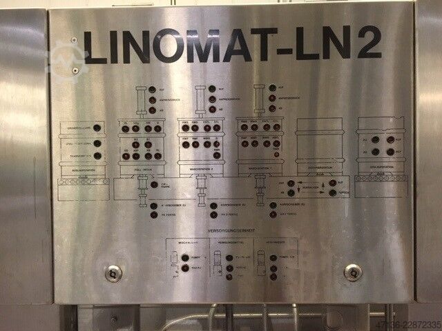KEG filler (cleaning-filling) Jaust KEG Anlagen Linomat LN2-S