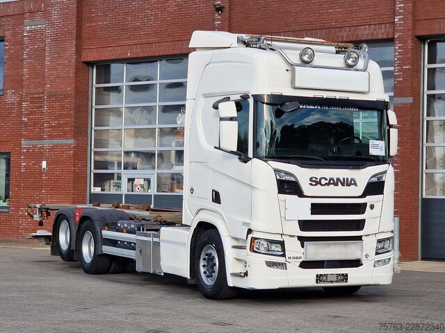BDF system Scania R580 V8 NGS Highline 6x2 - BDF - Retarder - Ful...