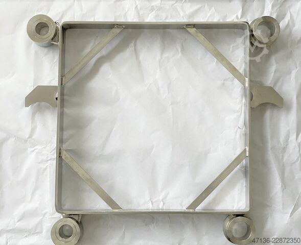 Kieselgur frame 400x400 - 40mm VA PALL Seitz 40x40 Kieselgurrahmen