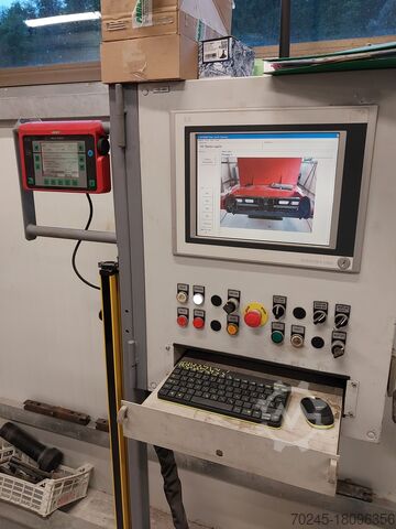 Schweißroboter MOTOMAN - YASKAWA ROBOT WELING CELL WITH ROBOT WELDING