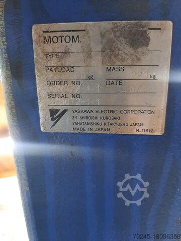 Schweißroboter MOTOMAN - YASKAWA ROBOT WELING CELL WITH ROBOT WELDING