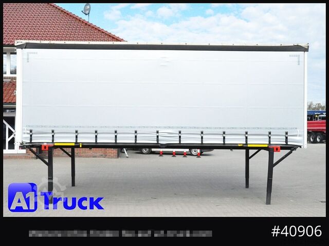 Wechselbrücke mit Pritsche & Plane WECON WPR 745, verzinkt, 2520  innen, Code XL