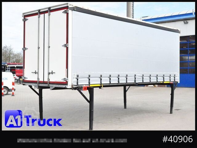 Wechselbrücke mit Pritsche & Plane WECON WPR 745, verzinkt, 2520  innen, Code XL