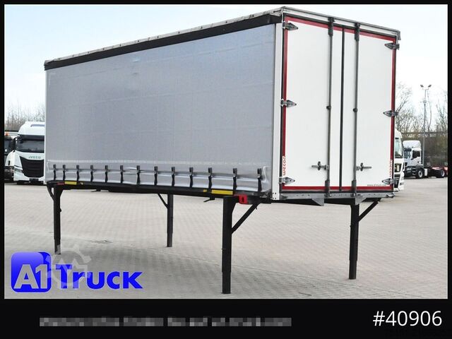 Wechselbrücke mit Pritsche & Plane WECON WPR 745, verzinkt, 2520  innen, Code XL