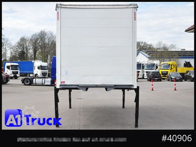 Wechselbrücke mit Pritsche & Plane WECON WPR 745, verzinkt, 2520  innen, Code XL