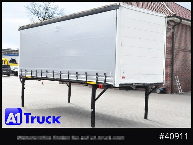 Wechselbrücke mit Pritsche & Plane WECON WPR 745, verzinkt, 2520  innen, Code XL