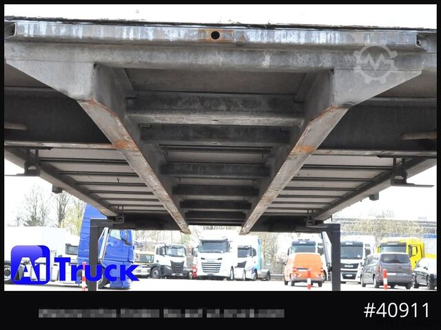 Wechselbrücke mit Pritsche & Plane WECON WPR 745, verzinkt, 2520  innen, Code XL