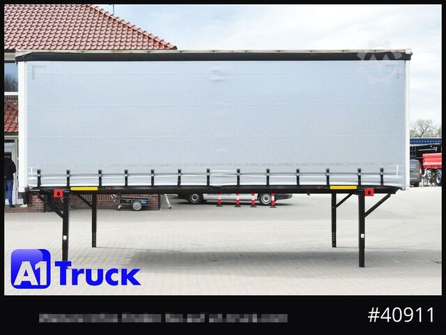 Wechselbrücke mit Pritsche & Plane WECON WPR 745, verzinkt, 2520  innen, Code XL