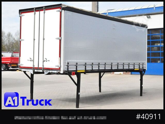 Wechselbrücke mit Pritsche & Plane WECON WPR 745, verzinkt, 2520  innen, Code XL