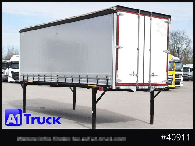 Wechselbrücke mit Pritsche & Plane WECON WPR 745, verzinkt, 2520  innen, Code XL