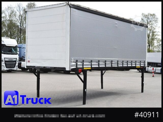 Wechselbrücke mit Pritsche & Plane WECON WPR 745, verzinkt, 2520  innen, Code XL