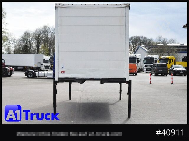 Wechselbrücke mit Pritsche & Plane WECON WPR 745, verzinkt, 2520  innen, Code XL