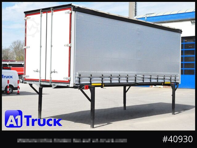 Wechselbrücke mit Pritsche & Plane WECON WPR 745, verzinkt, 2520  innen, Code XL