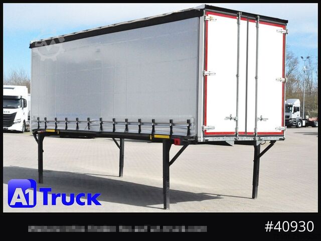 Wechselbrücke mit Pritsche & Plane WECON WPR 745, verzinkt, 2520  innen, Code XL