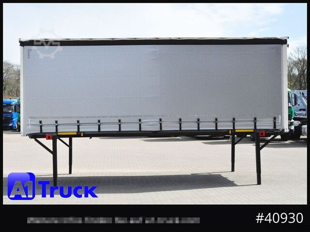 Wechselbrücke mit Pritsche & Plane WECON WPR 745, verzinkt, 2520  innen, Code XL