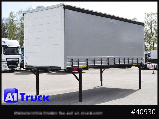 Wechselbrücke mit Pritsche & Plane WECON WPR 745, verzinkt, 2520  innen, Code XL