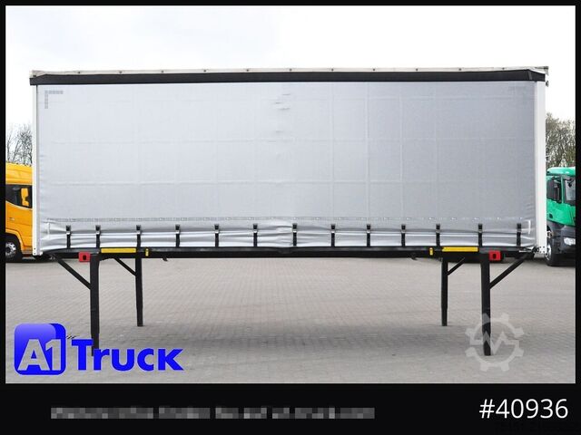 Wechselbrücke mit Pritsche & Plane WECON WPR 745, verzinkt, 2520  innen, Code XL