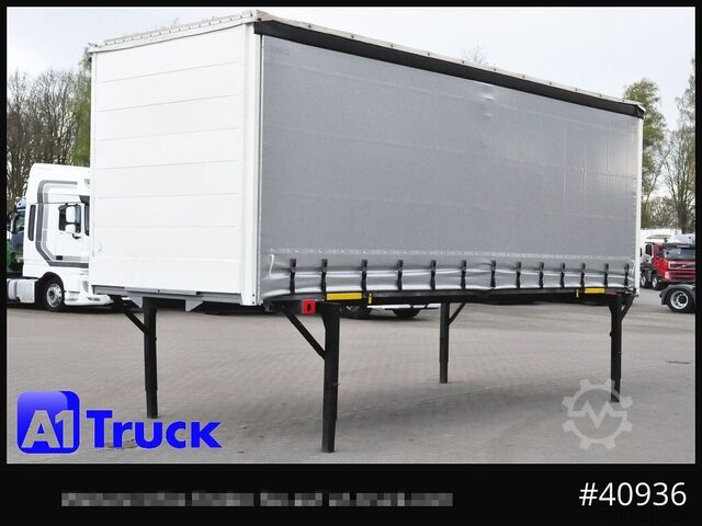 Wechselbrücke mit Pritsche & Plane WECON WPR 745, verzinkt, 2520  innen, Code XL