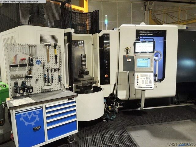 Bearbeitungszentrum - Horizontal DMG MORI DMC 65 H duoBLOCK RS10