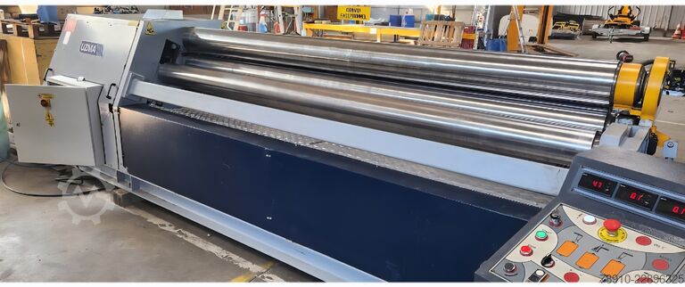Vierwalzen-Blechbiegemaschine Uzma HUMS-4 30220
