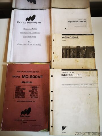 Werkzeugfräsmaschine CNC - VERTICAL MACHINING CENTER - MATSUU MC600VF