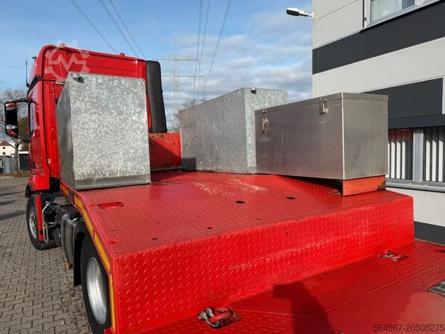 Standard tractor unit MERCEDES-BENZ 1845 Actros mit Goldhofer STN-L3-35/80 Tieflader