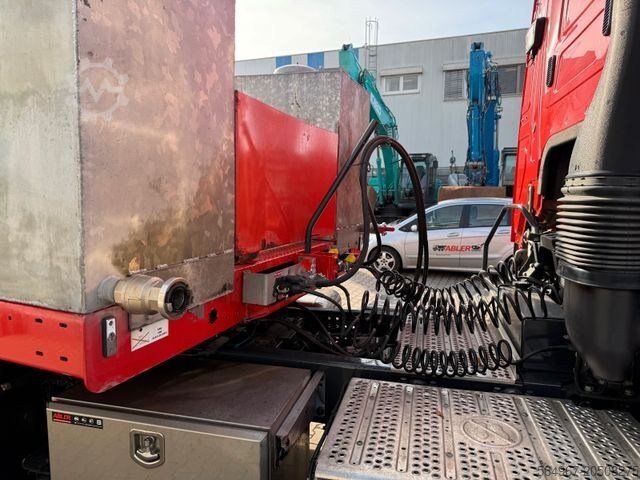 Standard tractor unit MERCEDES-BENZ 1845 Actros mit Goldhofer STN-L3-35/80 Tieflader