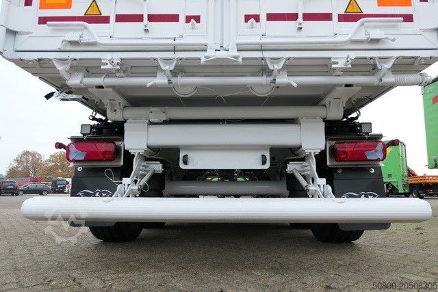 Tipper semitrailer BENALU VN-Bulkliner FL91, Alu, 52m³, Kombitüren, SAF