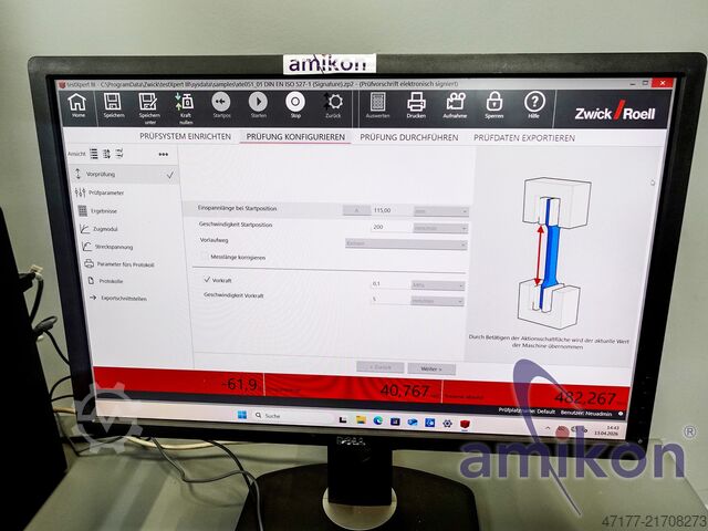Universal testing machine Zwick / Roell 50kN RetroLine