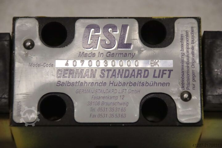 Directional control valve GSL German Standard Lift 4070030000 BK