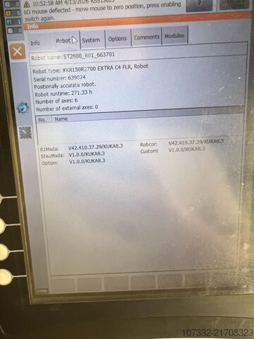 Industrial robot KUKA KR 150 R2700 F extra