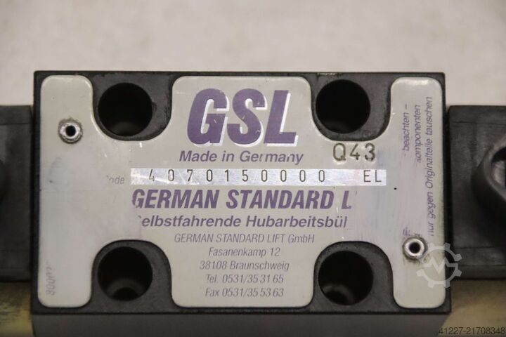 Directional control valve GSL German Standard Lift 4070150000 EL