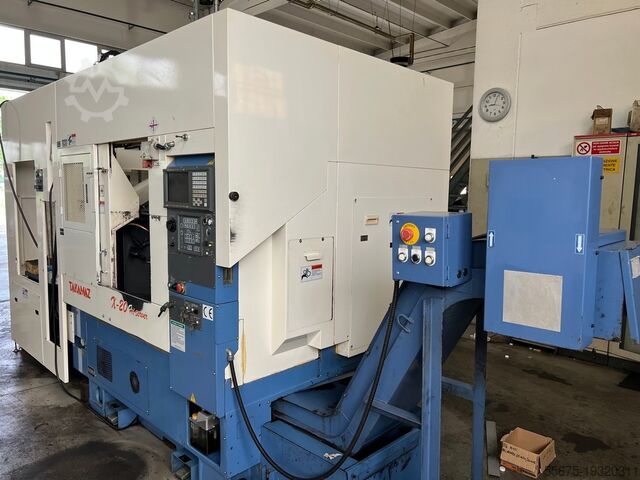 CNC-Drehmaschine mit Portallader Takamaz x20 hi server