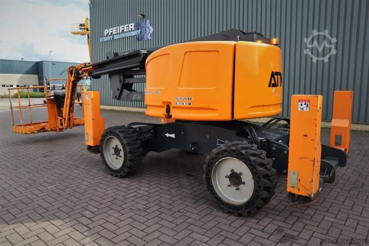 Gelenkteleskoparbeitsbühne ATN Zebra 16 Guarantee! Diesel, Hydr. Stabilisers, 4x4