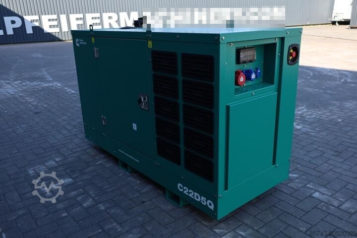 Aggregat Cummins C22D5Q Declaration of Conformity, Diesel, 22kVA, A