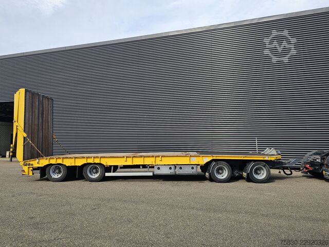 Tieflader Invepe Joluso DIEPLADER / OPRIJ - MACHINE TRANSPORT 4 AXLE