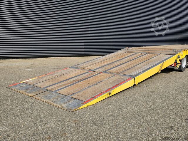 Tieflader Invepe Joluso DIEPLADER / OPRIJ - MACHINE TRANSPORT 4 AXLE