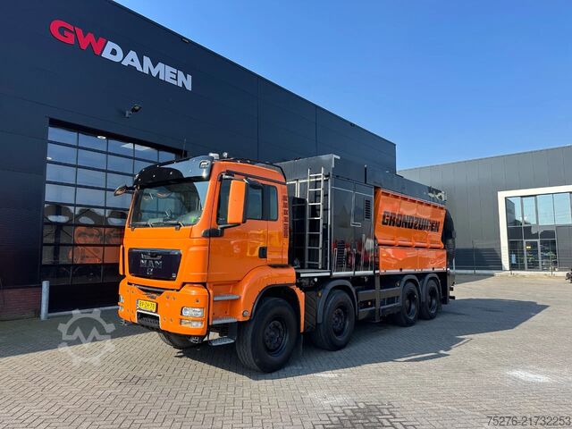 Suction vehicle MAN TGS 41.440 8x4 RSP 10 m3 Saugbagger