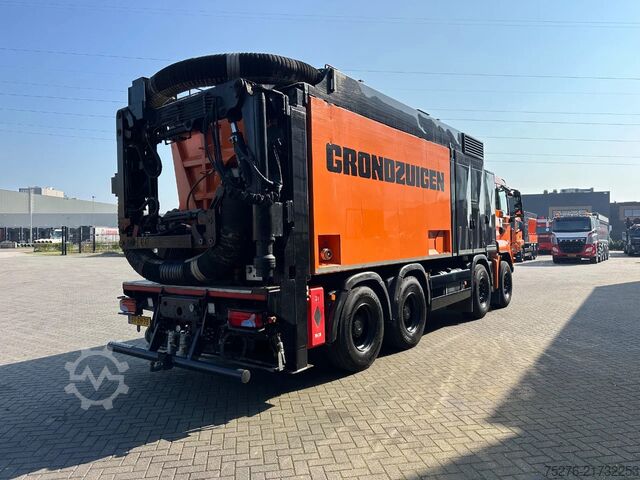 Suction vehicle MAN TGS 41.440 8x4 RSP 10 m3 Saugbagger