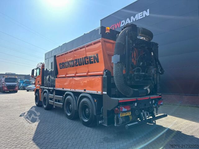 Suction vehicle MAN TGS 41.440 8x4 RSP 10 m3 Saugbagger