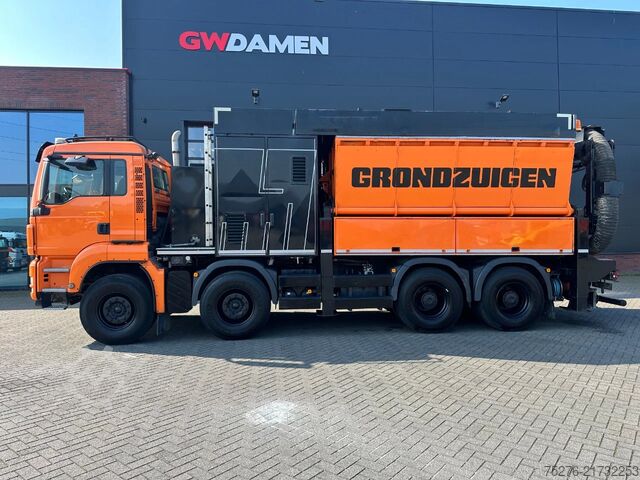 Suction vehicle MAN TGS 41.440 8x4 RSP 10 m3 Saugbagger