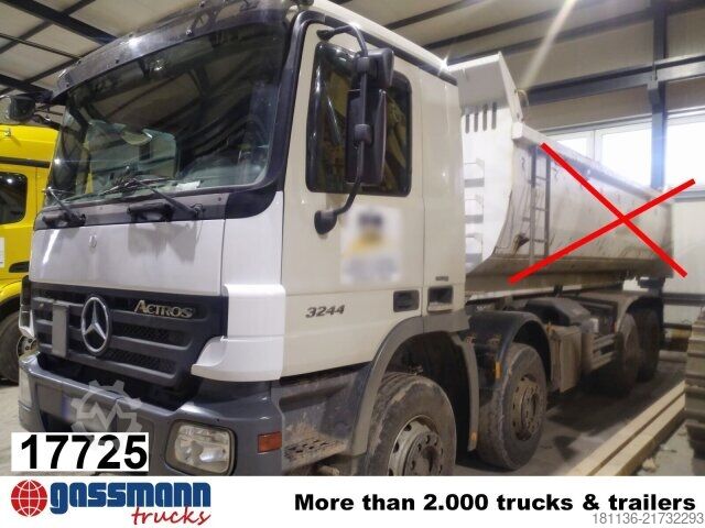 Roll-off tipper truck Mercedes-Benz Actros 3244 K 8x4/4