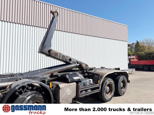 Roll-off tipper truck Mercedes-Benz Actros 3244 K 8x4/4, Meiller RK 30.70 K