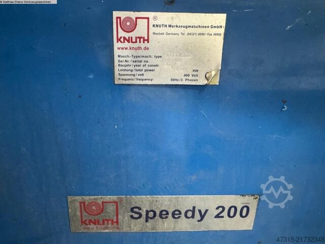 Lathe-conventional-electronic KNUTH SPEEDY 200