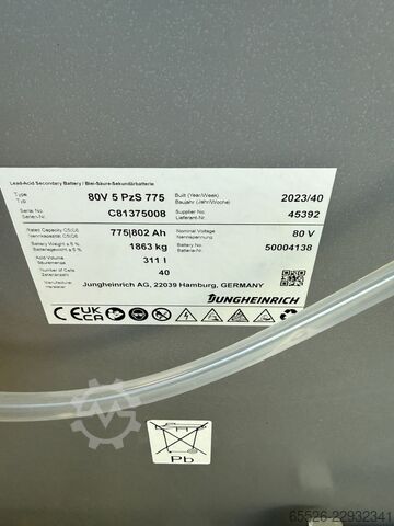 Elektro 4 Rad-Stapler Jungheinrich EFG 425 / Triplex 5500 mm / NEUGERÄT