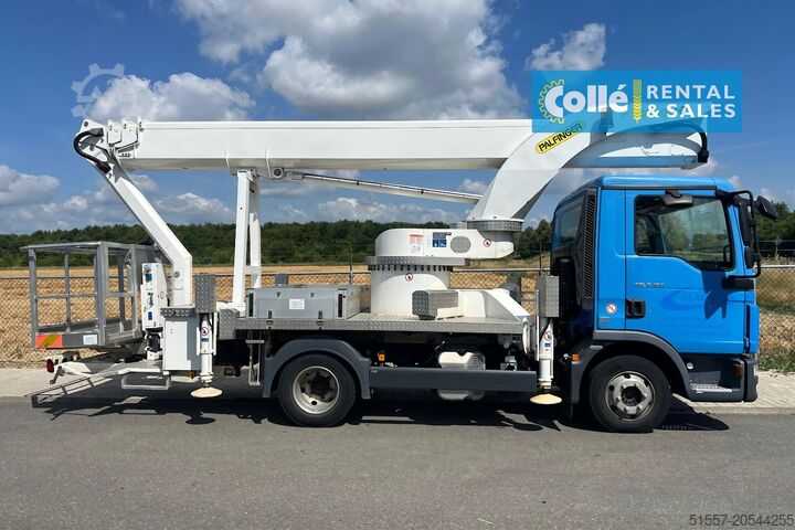 Aerial platform truck Palfinger P 300 KS | 2015